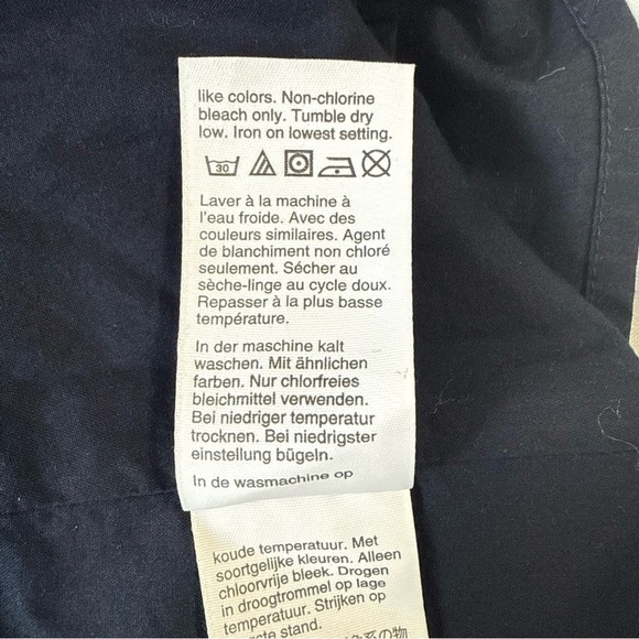 J. Crew Poplin Wrap 100% Cotton Dress Size 6 - Picture 9 of 10